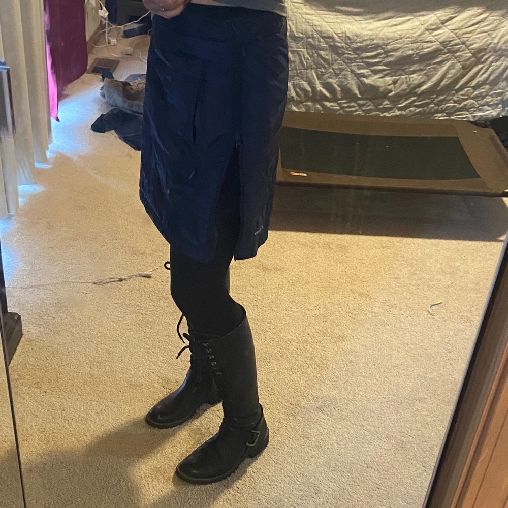 Bergman’s insulated skirt